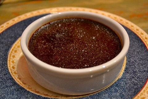 Adentro - chocolate creme brulee