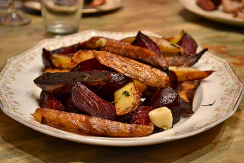 Adentro - grilled vegetables