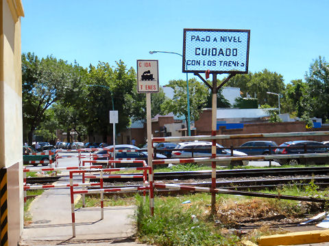 Aguirre - track crossing