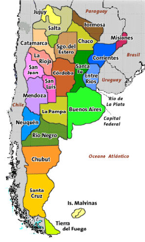 The Provinces of Argentina