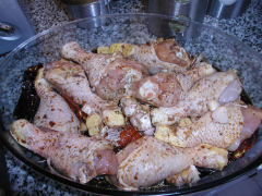 More prepping - the chicken