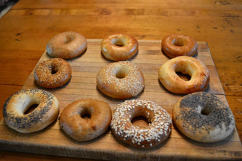 Bagel tasting