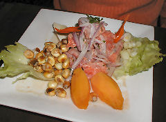 Balcones de Puno - trout ceviche