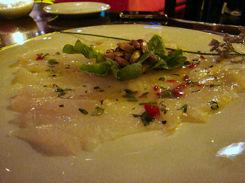 Bardot - Tiradito of Lenguado