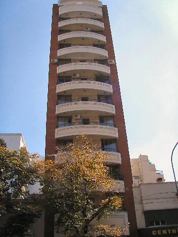 Barracas - apartment building sticking out like the proverbial sore thumb