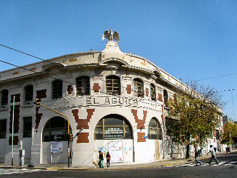 Barracas - former El Aguila choclate factory, now part of an Easy home repair store