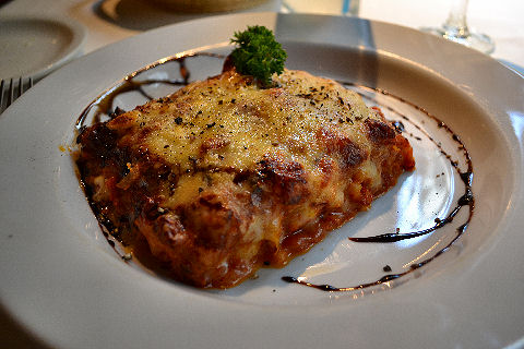 Bengal - prawn lasagna