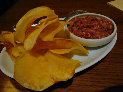 Brindle Room - steak tartare