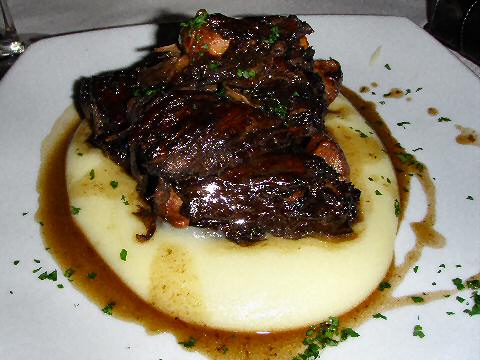 Burzako - oxtail braised in red wine