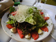 Cabernet - green salad