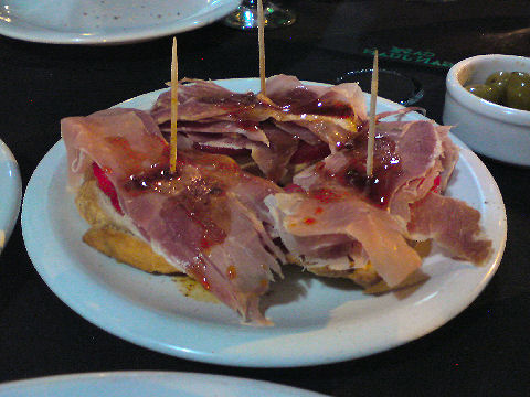 Cafe San Juan - jamon crudo