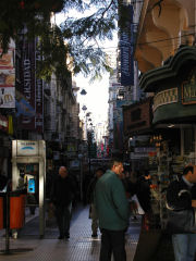 Calle Florida from Plaza San Martin