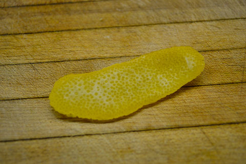 Candied Lemon Zest preparation