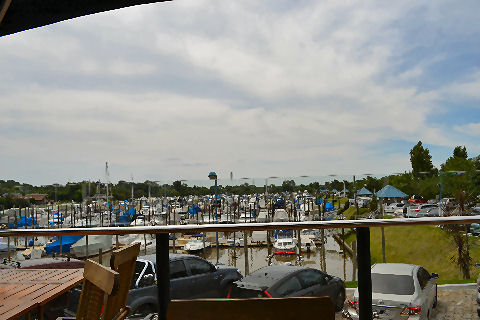 View of marina from Captain Cook