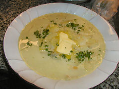 Casa Saltshaker - May 5 clam chowder