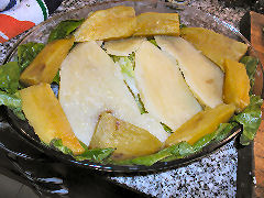 Ceviche - Potatoes and Batatas