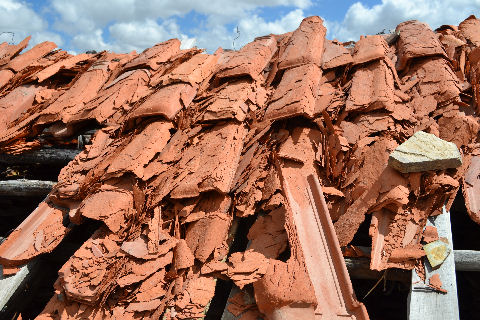 Roof in Chacaltaya