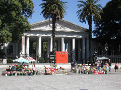 Entrance to Chacarita Cemetery