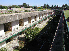 Underground galleries in Chacarita cemetery