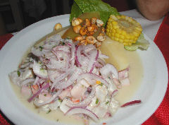 Ceviche mixto