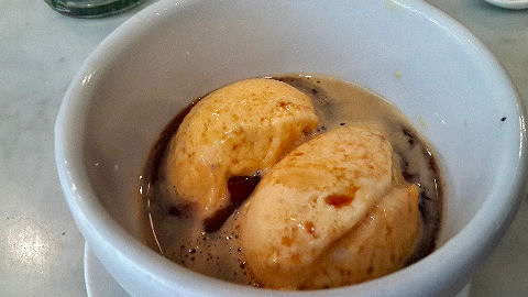 Chiuso - stuffed affogato