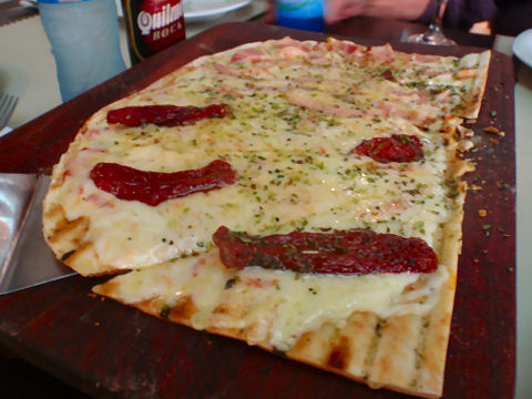 Constantin pizza a la parrilla