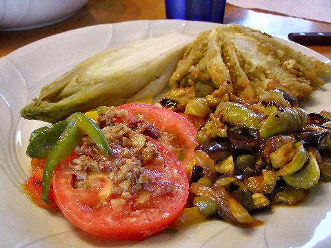 Vegetable side dishes class