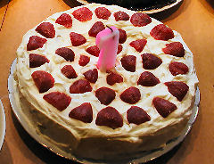 Strawberry cake