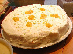 Orange marmalade cake