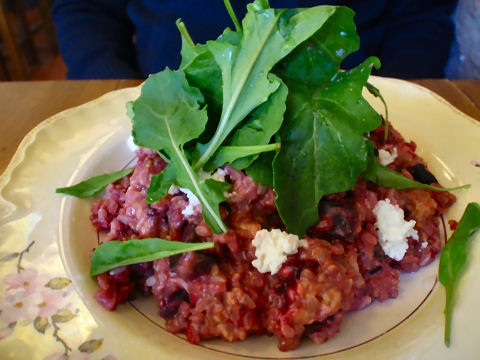 Beet Risotto