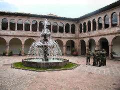 Courtyard of the Municipalidad, Cuzco