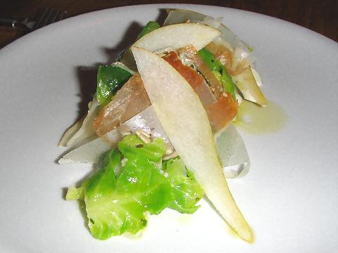 Dovetail - brussels sprout salad