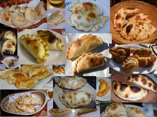 Empanada Collage