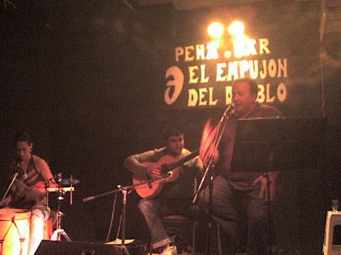 Roque Catalano at El Empujon del Diablo