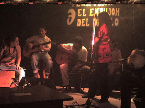 Andrea Lias at El Empujon del Diablo