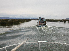 Enroute Islas Uros