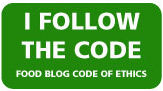 Food Blogger Ethics Badge
