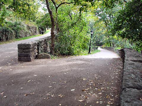 Fort Tryon Park - pathways