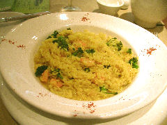 French - shrimp risotto