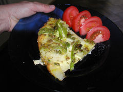 frittata - looks good enough to eat!