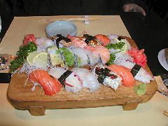 Fujisan - sushi selection