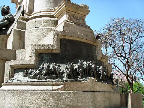 Plaza Italia - Garibaldi Statue