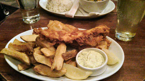 Gibraltar - fish and chips