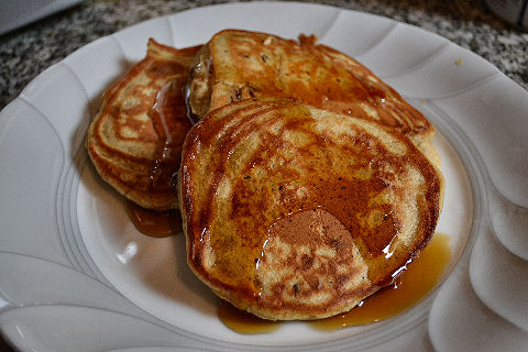 Golden Spice Pancakes