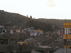 View of Puno from our hotel