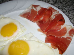 Jamon serrano & eggs