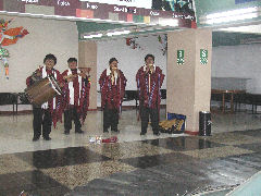 Juliaca airport welcome