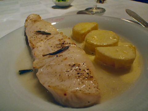Kaupe - Chilean sea bass with sage and lemon