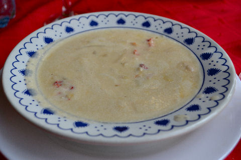 Kenos - king crab bisque