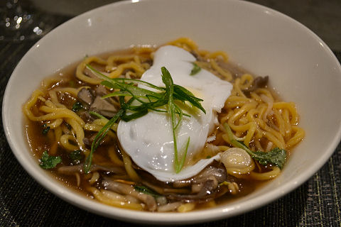 Kin Shop - duck egg noodle soup